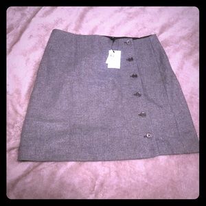 Banana Republic wool mini skirt